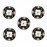 5 PCS LDTR – LB0002 WS2812B LED RGB Light Module – Black